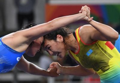 Борец э.сыздыкова принесла казахстану 12-ю медаль на олимпиаде в рио