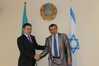 Объем товарооборота казахстана с израилем с начала года составил $236,9 млн