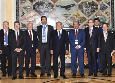 Президент казахстана провел встречу с лауреатами нобелевской премии