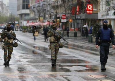 Уровень угрозы терактов в бельгии остается на предпоследней третьей отметке